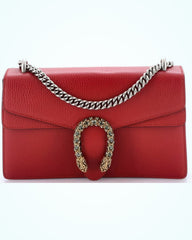 Gucci Dionysus Small Shoulder Bag — Black Leather