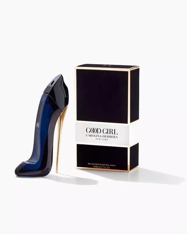 Carolina Herrera Good Girl Eau de Parfum 100ml 3.4 fl oz blue stiletto bottle - floral gourmand perfume for women