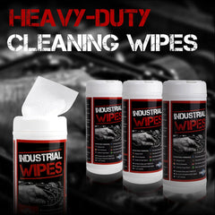 FINITEX Industrial Heavy-Duty Cleaning Wipes — Canister 50 pcs