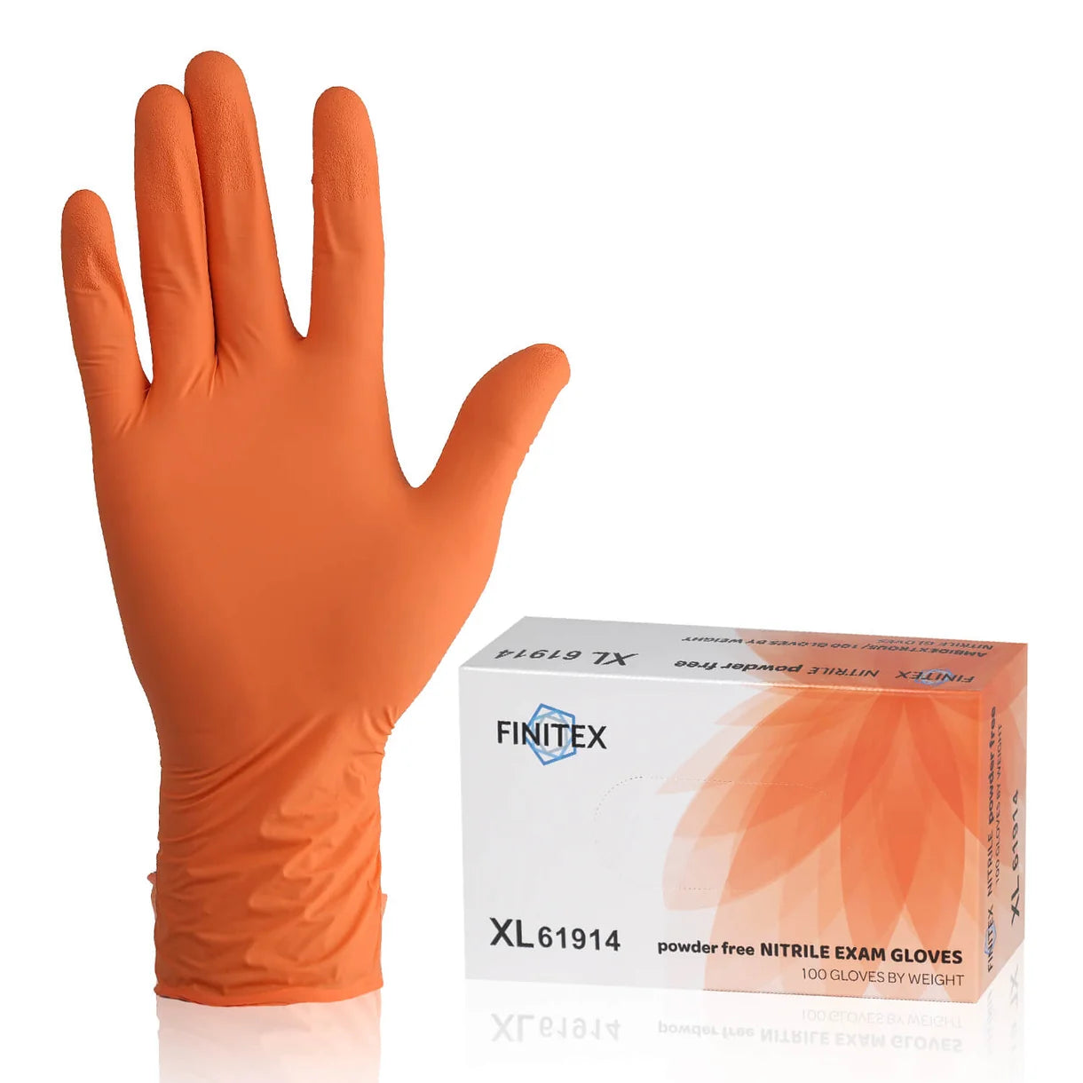 FINITEX Black Nitrile Gloves 3.2 Mil — Powder Free, Box of 100FINITEX Black Nitrile Gloves 3.2 Mil — Powder Free, Box of 100