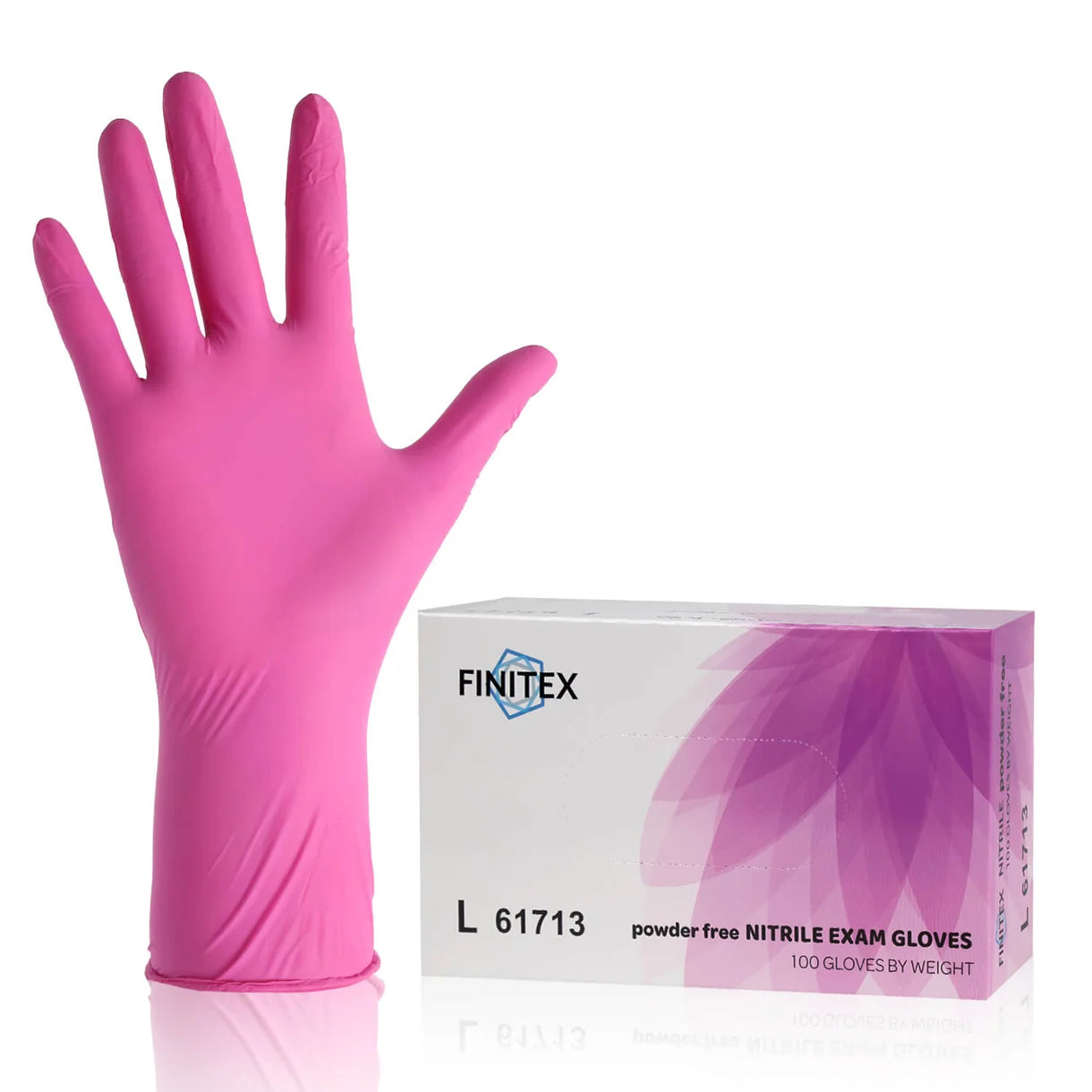 FINITEX Black Nitrile Gloves 3.2 Mil — Powder Free, Box of 100FINITEX Black Nitrile Gloves 3.2 Mil — Powder Free, Box of 100
