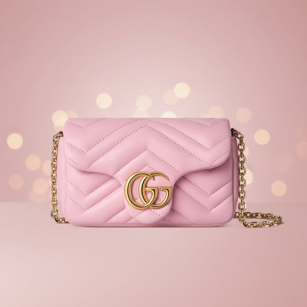 Gucci GG Marmont Small Shoulder Bag — Matelassé Leather