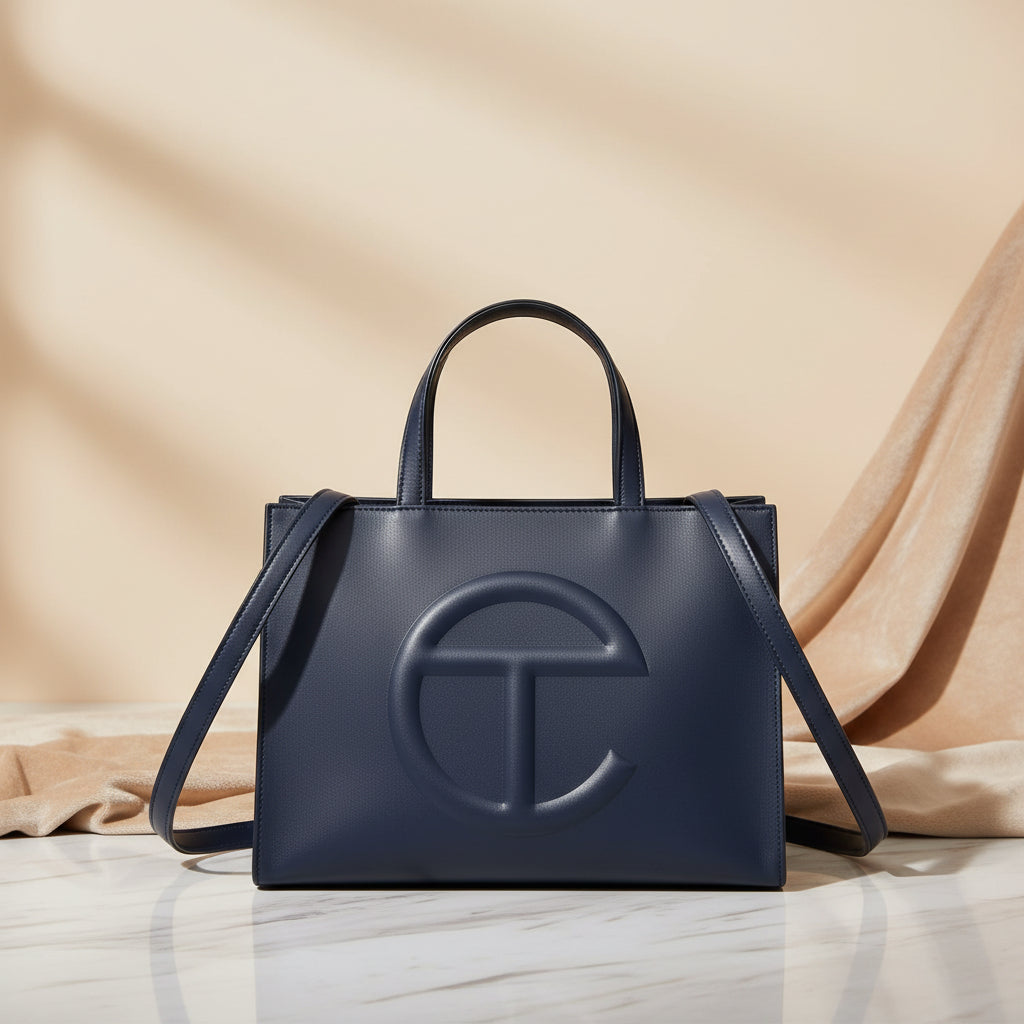 Telfar Small Shopping Bag — Cobalt