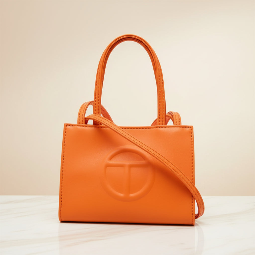 Telfar Small Shopping Bag — Cobalt