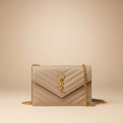 Saint Laurent Envelope Chain Wallet Bag