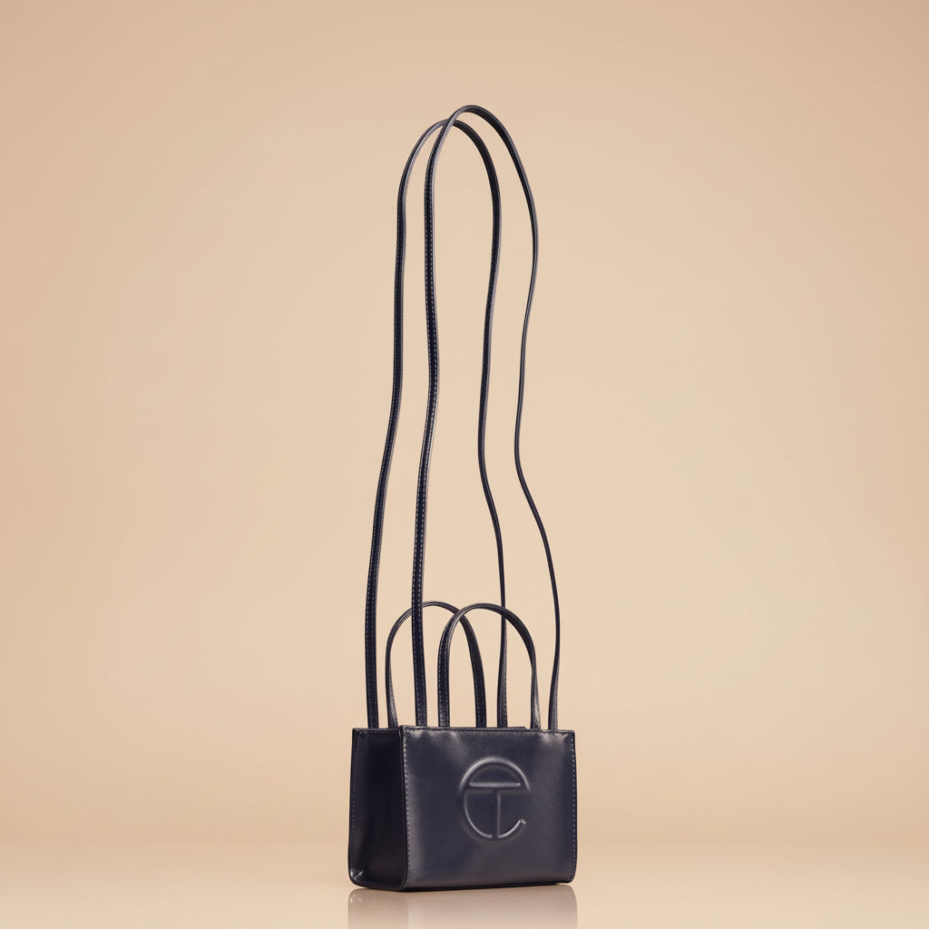 Telfar Small Shopping Bag — Cobalt